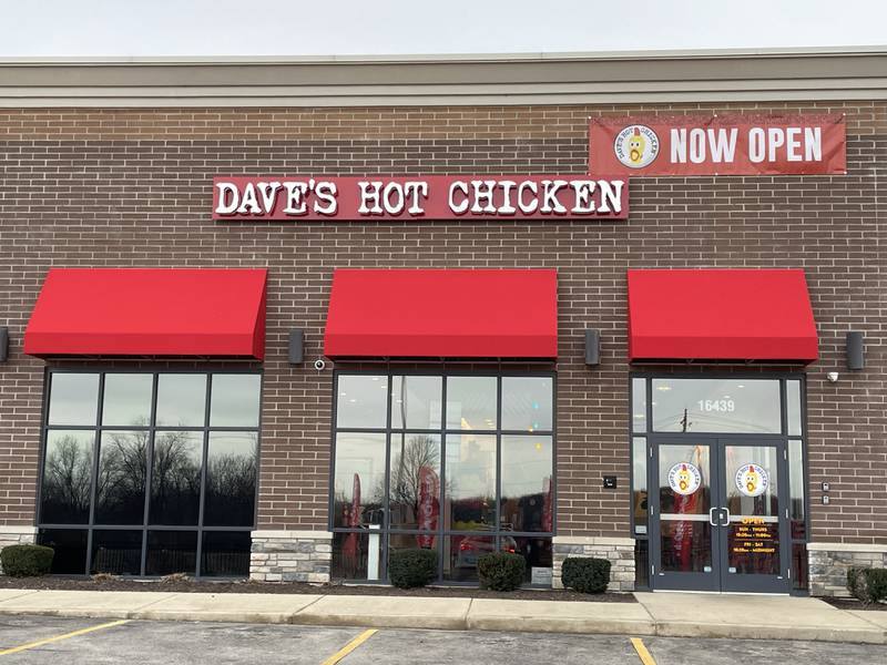 Dave's Hot Chicken opened at 16439 W. 159th St., Lockport on March 7, 2025.