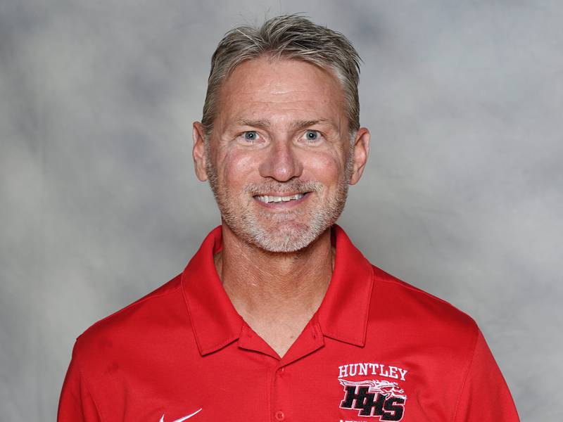 Huntley athletic director Glen Wilson