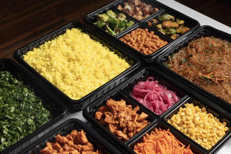 BIBIBOP Asian Grill, the fast-casual restaurant with locations in Naperville, Oak Brook and Oswego, is offering an innovative lineup of menu items that debuted in January.