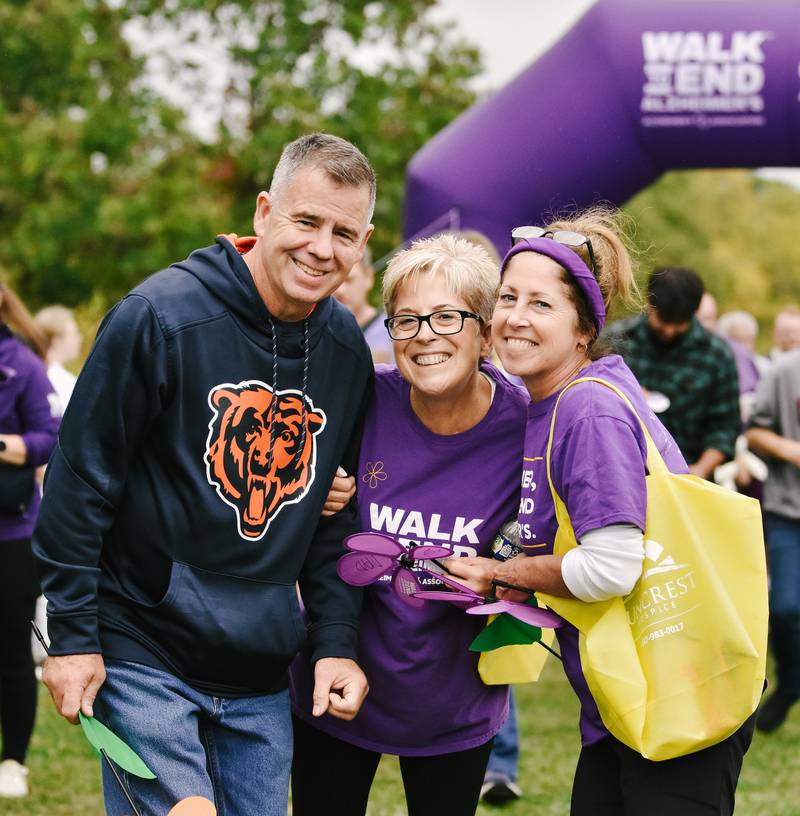 The Alzheimer’s Association joined hundreds of Northwest Suburban residents in the fight to end Alzheimer’s during the annual Walk to End Alzheimer’s held Sept. 29 at Busse Woods, in Elk Grove Village.