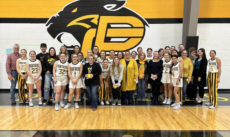 The Putnam County High School girls basketball held a teacher appreciation night on Thursday, Dec. 7. Each player picked a staff member that has impacted them during their school days.