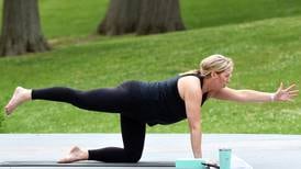 Master Naturalists offer outdoor yoga at Matthiessen State Park