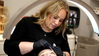 Geneva skincare professional takes 1st place in brow lamination