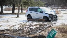 Car crashes into utility pole in Woodstock, closing road for hours