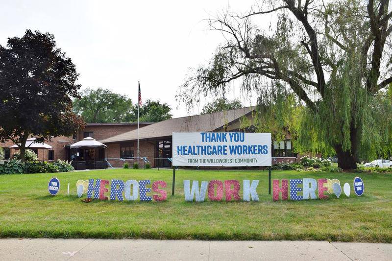 Willow Crest Nursing Pavilion, 515 N. Main St. in Sandwich, is the fourth DeKalb County long-term care facility reporting a COVID-19 outbreak. Seven residents and three staff tested positive for the novel coronavirus Wednesday according to the DeKalb County Health Department.