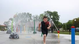 Lil’s Park splashes to life: Bradley splash pad officially opened Sunday