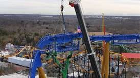 Hitting a peak: Lift hill connection made at 180 feet for newest roller coaster at Six Flags Great America