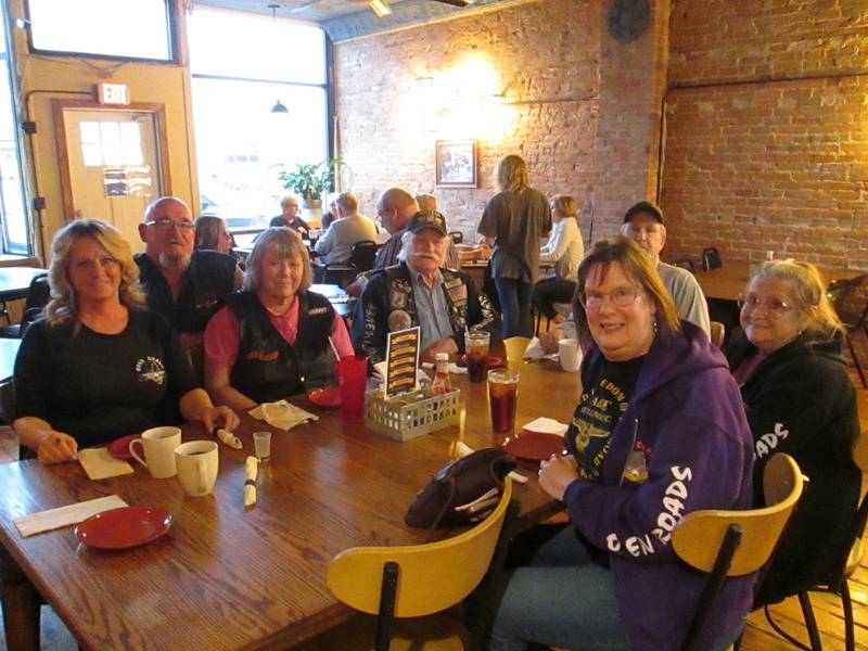 Open Roads ABATE holds Progressive Dinner