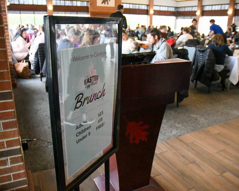 Cantigny Park in Wheaton gave attendees a brunch option during the Easter Egg Hunt event held on Sunday March 24, 2024.