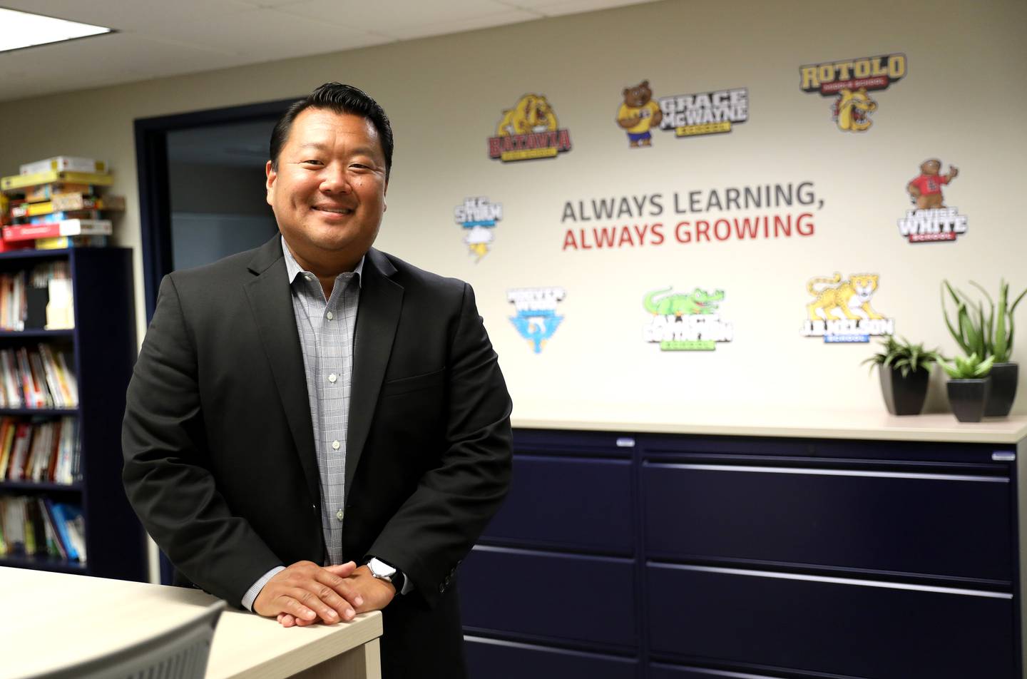 Tom Kim began his tenure as superintendent of Batavia Public School District 101 last month.