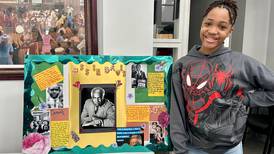 Photos: Youth present displays of excellence for Black History Month at DeKalb church