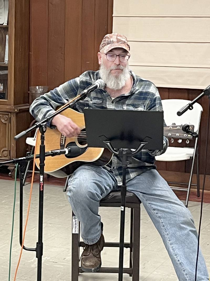 Lance Coffin, a solo guitarist and singer performing country and popular ballads, is a recent addition to First Fridays.