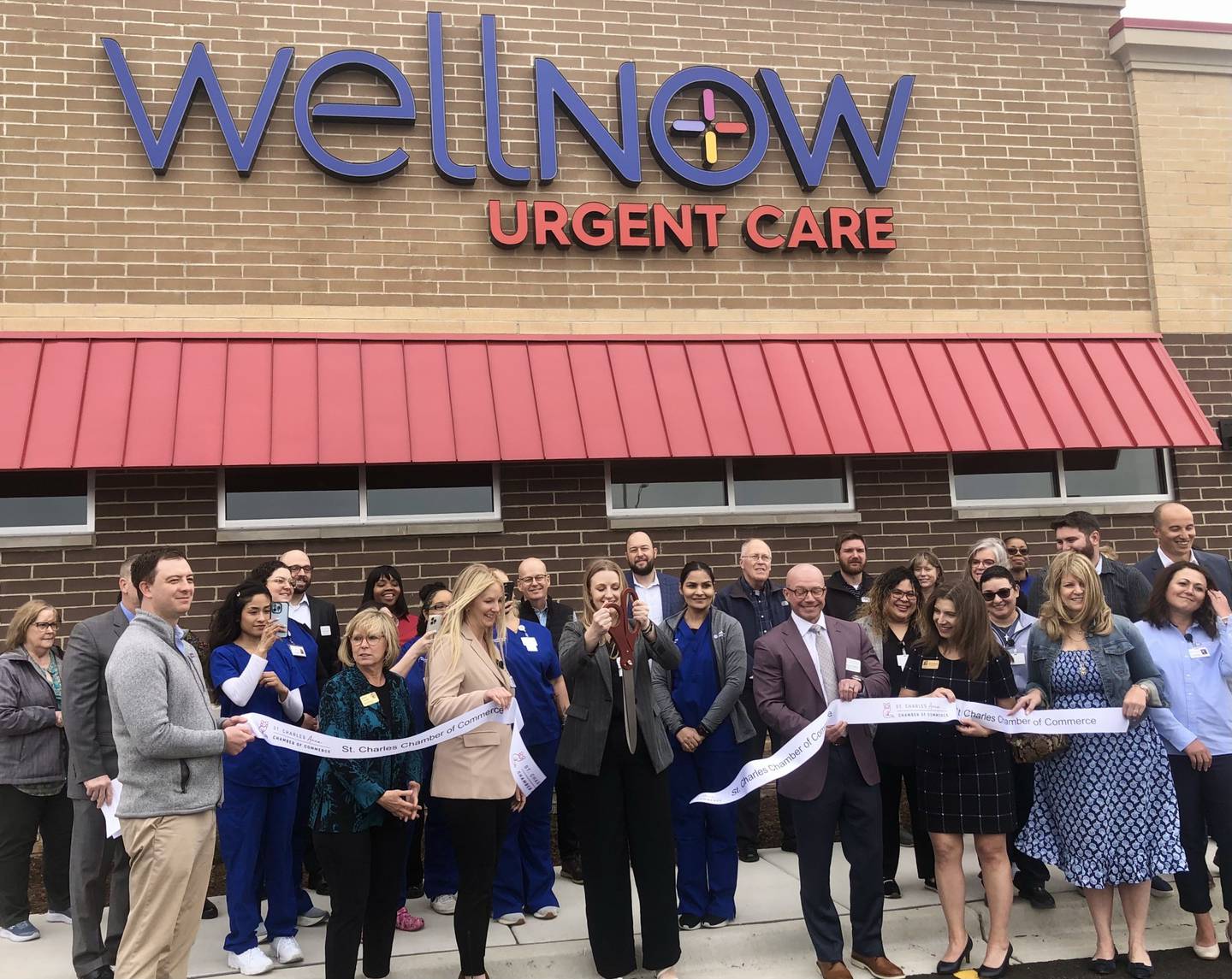 WellNow Urgent Care held a ribbon cutting event on April 23, 2024 and is now open from 8 a.m. to 8 p.m. every day at 2600 E. Main St. in St. Charles.