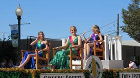 The Grundy County Corn Festival Parade makes its way down Liberty Street