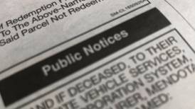 Editorial: Keep public notices in newspapers