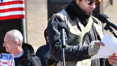 No Kings rally, Oregon, Illinois