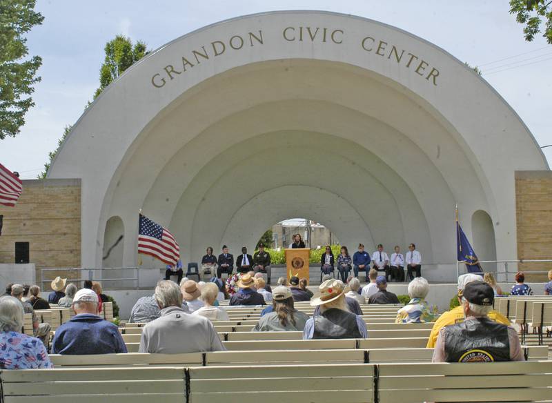 Sterling American Legion Post 296 hosted a commemoration at Grandon Civic Center in Sterling on Monday, May 26.