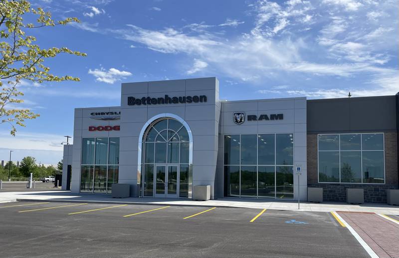 The Bettenhausen Chrysler Dodge Jeep Ram dealership in Lockport is expected to open in June.