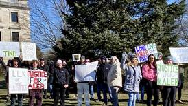 Protestors demand justice for Kaleb McCall, 17, stabbed to death in Sycamore