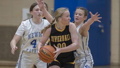 Photos: Newman vs Riverdale girls basketball