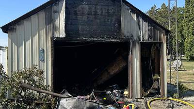 Reading and Streator firefighters quickly extinguish garage fire