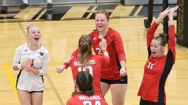 Photos: Henry-Senachwine volleyball defeats Seneca to win the Tri-County Conference Championship 