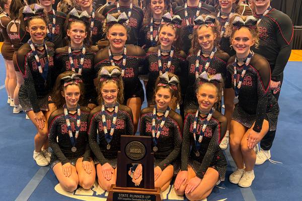 Bradley-Bourbonnais cheerleading posts best state finish in 17 years 