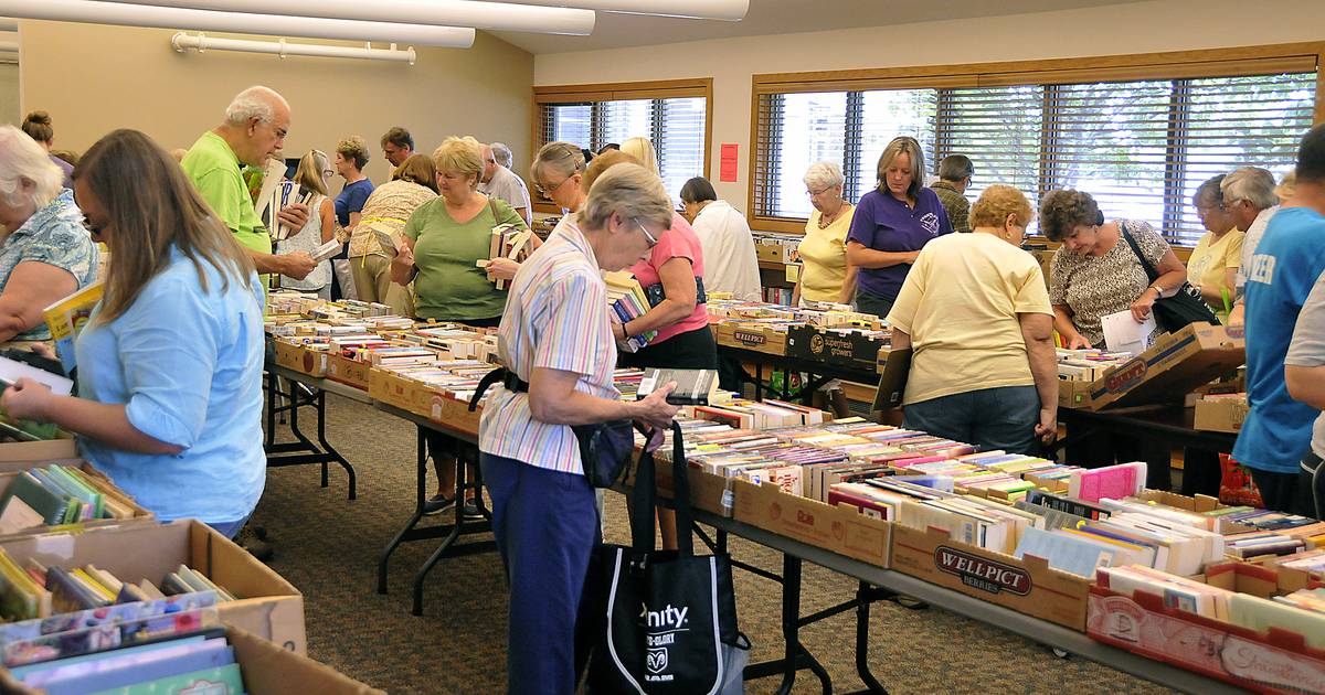 Yorkville library book sale will feature a raffle, too