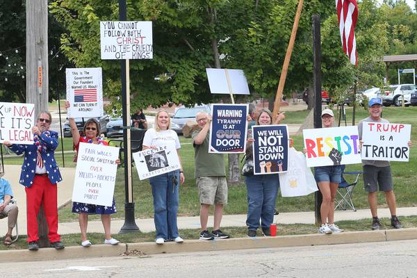 Photos: 'Workers Over Billionaires' protest held in Princeton