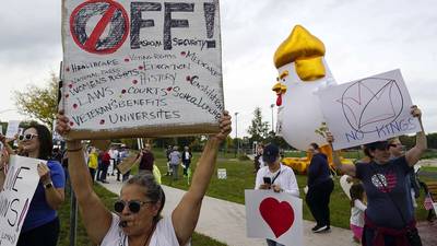 ‘A little more motivated’: ‘No Kings’ part 2 draws huge crowds in the suburbs, city 