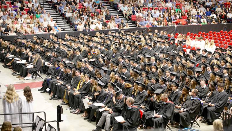 The Kaneland High School Class of 2025 Graduation was held at the NIU Convocation Center in DeKalb on Sunday, May 18, 2025.