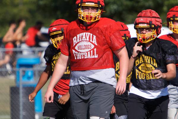 Photos: Batavia football takes to the practice field