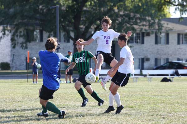 Manteno offense erupts in 10-0 win over shorthanded Bishop McNamara