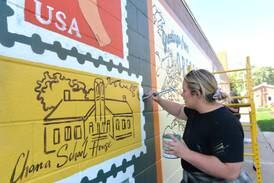 Ogle County attractions featured on Oregon’s newest mural