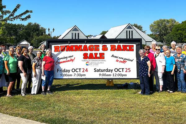 For nearly 50 years, Yorkville church has been helping church and community with rummage and bake sale 
