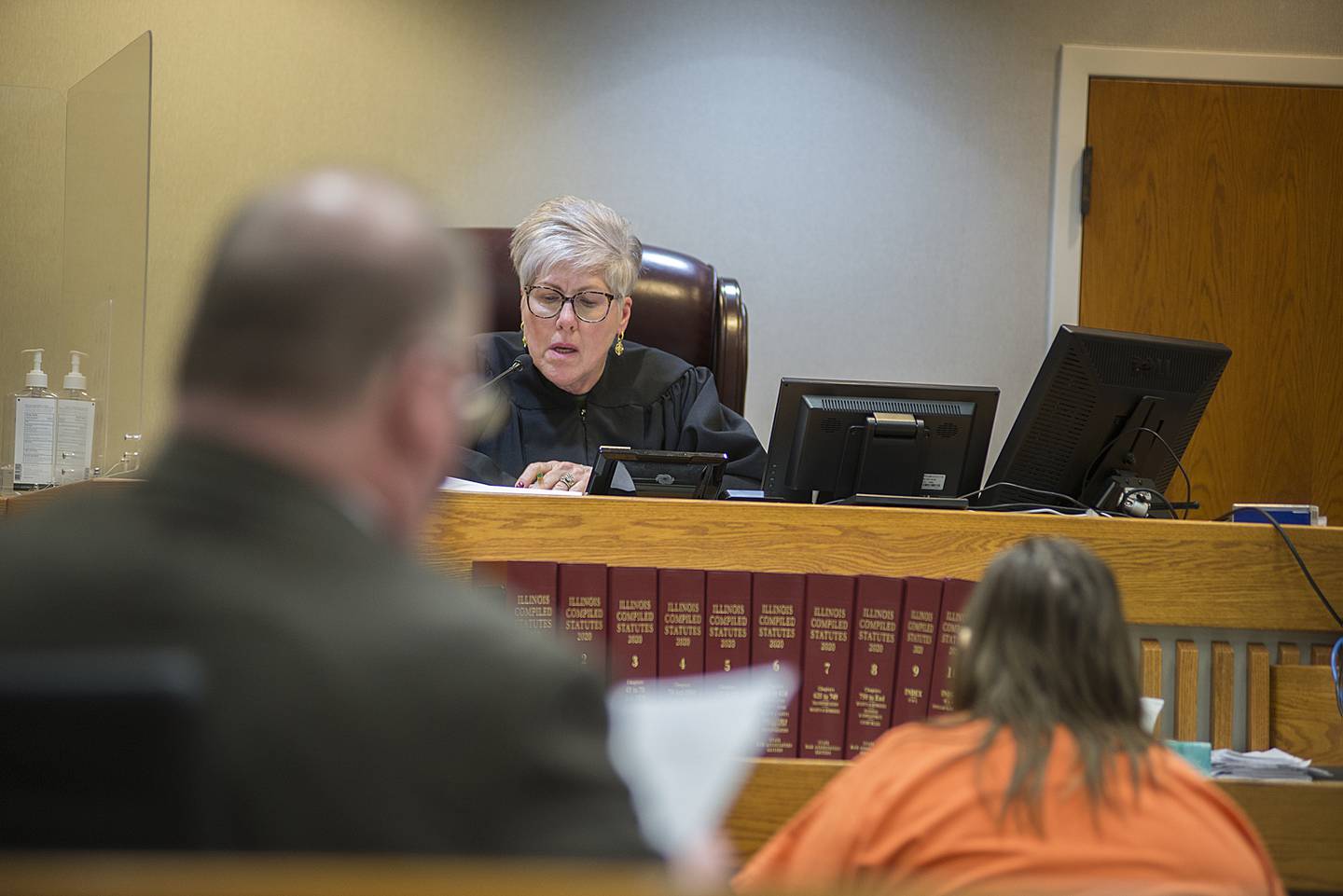 Calling her crimes “despicable ...disgusting ... disrespectful... and callous,” Judge Trish Senneff sentenced Rachel Helm, 20, to 6 years 6 months for arson and 5 years for concealment of a homicidal death in the July 6, 2017 murder of Peggy Schroeder, who was shot between the eyes by her daughter.