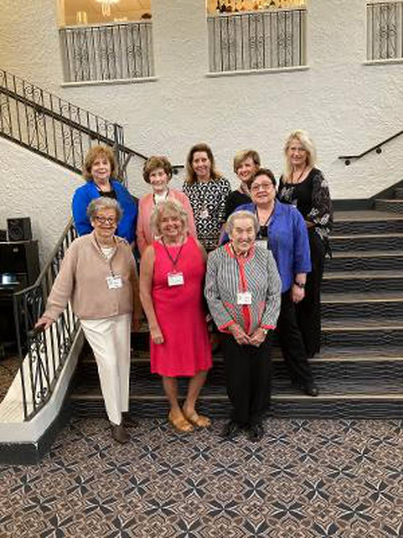 Pictured is the Visitation and Aid Society of Joliet 2023 Board. The nonprofit is hosting a spring brunch on May 7 at the Renaissance Center in Joliet.