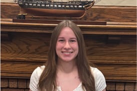 Ava Weatherford receives OTHS May Student of the Month Leadership Award