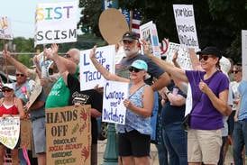 Photos: No Kings Independence Day Protest held in Sycamore