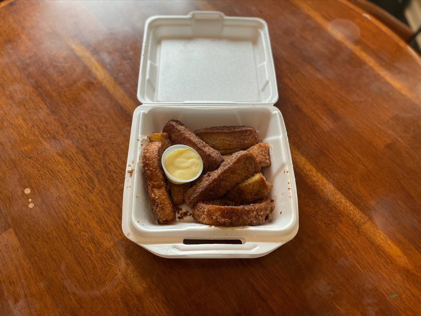 French Toast Sticks from Eggceptional Cafe, 2749 Algonquin Rd., Algonquin.
