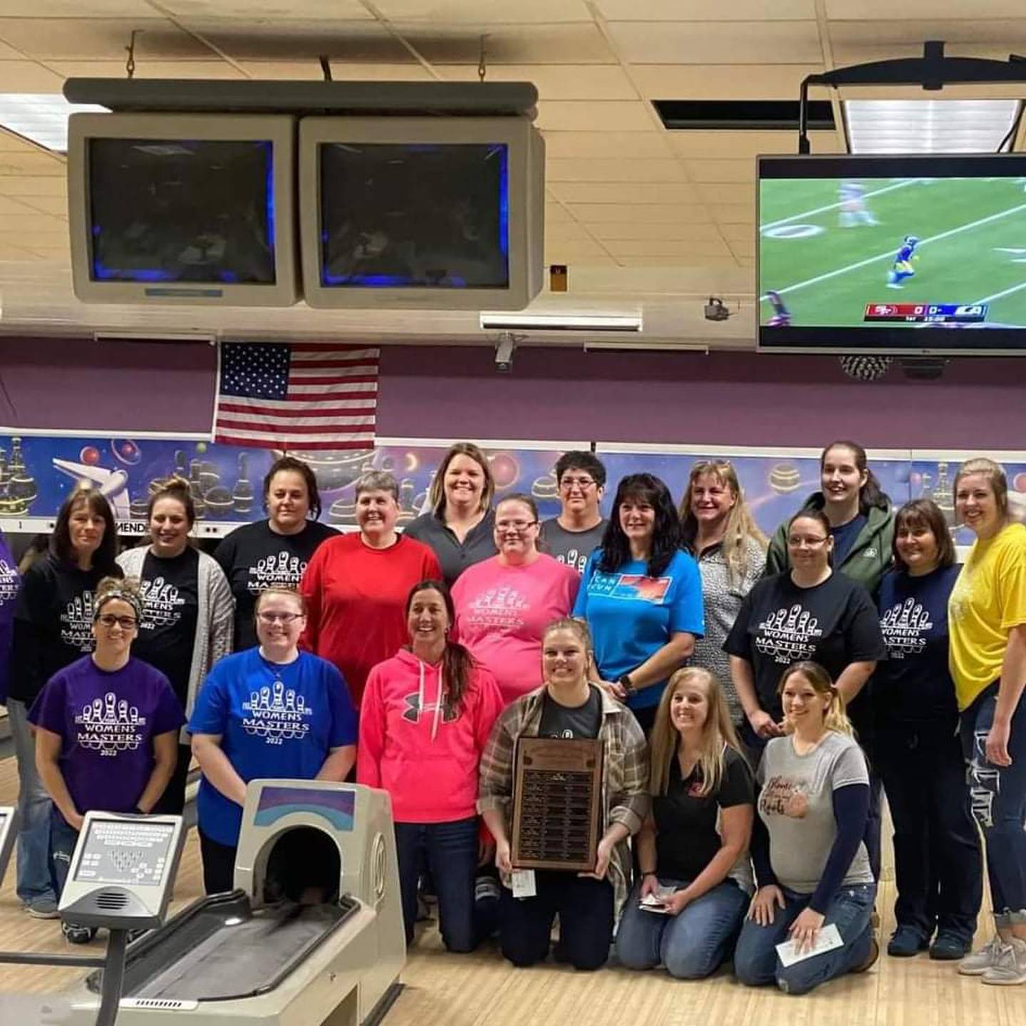 The 2022 Women's Master Field celebrating the 50th year of the tournament. Newcomer Katie Gerrard won.