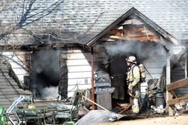 Rural Oregon home heavily damaged by fire Wednesday