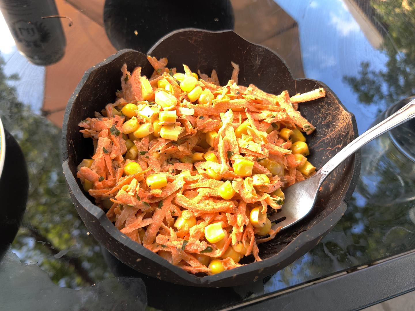 Carrot salad at Bocaditos Cafe in Batavia