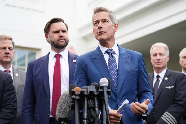 Transportation Secretary Sean Duffy warns of ‘mass chaos’ in skies if shutdown continues