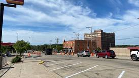 The stoplight is gone: Main and Commercial streets in Marseilles are open