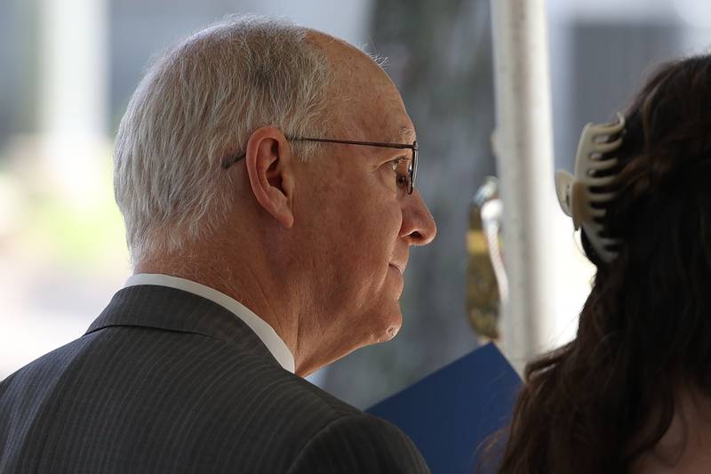 Congressman Bill Foster attends the Lemont 150th Anniversary Commemoration on Friday, June 9, 2023 in downtown Lemont.