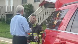 Kitchen fire in DeKalb apartment displaces several people; puppy rescued 