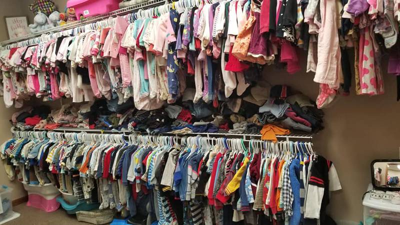 Hearts with Compassion is a non-profit children’s clothing closet and baby hub that runs on an exchange program and by appointment.