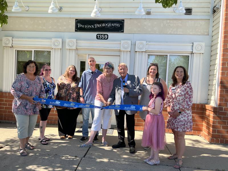 The Batavia Chamber of Commerce held a ribbon-cutting ceremony June 23 for Payton’s Photography’s new location at 1359 Wind Energy Pass, Batavia.
