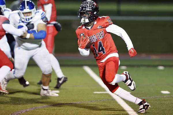 Photos: Riverside-Brookfield at Glenbard East football